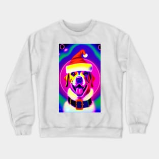 Santa Paws Is Coming To Town Crewneck Sweatshirt